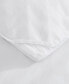 Lightweight White Goose Feather and Down Comforter, Full/Queen