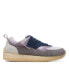 Фото #1 товара Clarks Lockhill Ronnie Fieg Kith 26163561 Mens Gray Lifestyle Sneakers Shoes