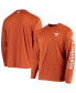 ფოტო #1 პროდუქტის Men's PFG Burnt Orange Texas Longhorns Terminal Tackle Omni-Shade Long Sleeve T-shirt