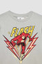 Фото #4 товара Erkek Çocuk The Flash Bisiklet Yaka Sweatshirt