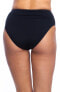Trina Turk Women's 187558 Black High Waist Bikini Bottoms Swimwear Size 14