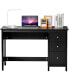 48" Home Office Desk with 3 Drawers Computer Desk PC Laptop Workstation