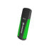 Фото #7 товара Transcend JetFlash 810 64GB Green, 64 GB, USB Type-A, 3.2 Gen 1 (3.1 Gen 1), Cap, 12.4 g, Black, Green