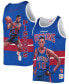 Фото #1 товара Men's Dennis Rodman Blue Detroit Pistons Hardwood Classics Player Tank Top