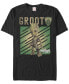 Men's Groot Tree Short Sleeve Crew T-shirt Черный, XL - фото #1