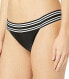 MIKOH Women's 175571 Kaupo Bikini Bottoms Swimwear BLACK Size M