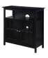 Фото #1 товара 36" Big Sur Highboy TV Stand with Storage Cabinets