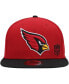 Фото #2 товара Men's Cardinal, Black Arizona Cardinals Flawless 9FIFTY Snapback Hat