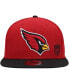 Men's Cardinal, Black Arizona Cardinals Flawless 9FIFTY Snapback Hat