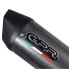 GPR EXHAUST SYSTEMS Furore Poppy Moto Guzzi Griso 1200 8V 07-16 Ref:GU.18.CAT.FUPO Homologated Oval Muffler