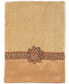 Фото #1 товара Braided Cuff Medallion Fingertip Towel, 11" x 18"