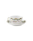 Фото #1 товара Star Fluted Christmas Teacup Saucer