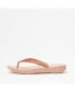 ფოტო #5 პროდუქტის Women's Iqushion Ombre Sparkle Flip-Flops