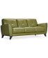Фото #1 товара Myia 85" Leather Sofa, Created for Macy's