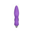 Analvibrator mit Dammreizer aus Silikon, 14 cm