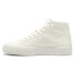 Puma Court Classic Vulc Mid High Top Mens White Sneakers Casual Shoes 39614901