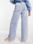 Urban Revivo wide leg jeans in blue