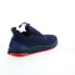 Фото #8 товара French Connection Cannes FC7089L Mens Blue Canvas Lifestyle Sneakers Shoes