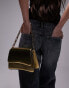 Фото #4 товара Topshop Seema shoulder bag with chunky chain in gold