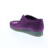 Фото #16 товара Clarks Wallabee 26168860 Mens Purple Suede Oxfords & Lace Ups Casual Shoes