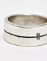 Фото #2 товара Classics 77 arrow graphic band ring in silver