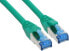 Фото #1 товара InLine Patch Cable S/FTP PiMF Cat.6A halogen free 500MHz green 2m