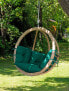 Фото #4 товара Кресло-качалка Amazonas AZ-2030814 Hanging Egg Chair Green Polyester 120 kg