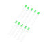LED 3mm green - 10pcs. - justPi