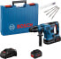 Фото #1 товара Bosch Akku-Bohrhammer BITURBO GBH 18V-36 C mit 2x 8,0Ah Akkus + Lader im Koffer + 4x RTec Meissel