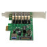 Фото #3 товара StarTech.com 7-Port PCI Express USB 3.0 Card - Standard and Low-Profile Design - PCIe - SATA - USB 3.2 Gen 1 (3.1 Gen 1) - Full-height / Low-profile - Green - Metallic - 3 m - 1920042 h