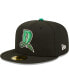 Фото #2 товара Men's Black Dayton Dragons Authentic Collection 59FIFTY Fitted Hat