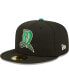 Men's Black Dayton Dragons Authentic Collection 59FIFTY Fitted Hat Черный, 7 1/4 - фото #2