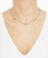 ფოტო #2 პროდუქტის Black & White Diamond Collar Necklace (1 ct. t.w.) in 10k Gold, 16" + 2" extender