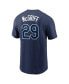 Фото #4 товара Men's Fred McGriff Navy Tampa Bay Rays Name and Number T-shirt