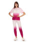 ფოტო #2 პროდუქტის Women's Dip Dye Gradient Yummy Terry Cloth Jogger Pants