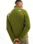 Фото #3 товара The North Face Glacier zip logo fleece in olive