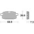 Фото #2 товара SBS P111-HM Brake Pads