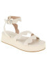 Фото #1 товара Women's Faye Scalloped Buckle Flatform Sandals