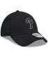 Фото #2 товара Men's Philadelphia Phillies Evergreen Black White Neo 39Thirty Flex Hat