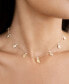 ფოტო #3 პროდუქტის 18k Gold Plated Swirled Shell Dangle Charm Necklace