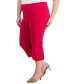 Фото #3 товара Plus Size Tummy Control Pull-On Capri Pants, Created for Macy's