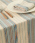 Фото #3 товара Striped linen tablecloth