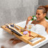 Фото #33 товара Раздвижной бамбуковый поднос для ванны Trayth InnovaGoods
