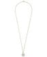 ფოტო #3 პროდუქტის Diamond Cluster 20" Pendant Necklace (1/2 ct. t.w.) in 14k Gold, Created for Macy's