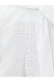 Фото #6 товара Брюки Koton Crop Brode Pantolon с деталями пояса