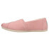 TOMS Alpargata Classic Slip On Womens Pink Flats Casual 10018192T