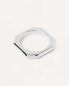 Фото #4 товара Elegant rhodium-plated ring SIGNATURE LINK Silver AN02-378