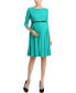 ფოტო #1 პროდუქტის Maternity Shannon Pleated Midi Dress