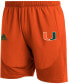 Men's Orange Miami Hurricanes 2021 Sideline Aeroready Training Shorts