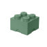 Room Copenhagen LEGO Storagge Brick 4 - Storage box - Green - Monochromatic - Square - Polypropylene (PP) - 250 mm